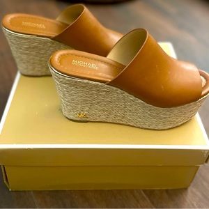 Michael Kors wedge sandals